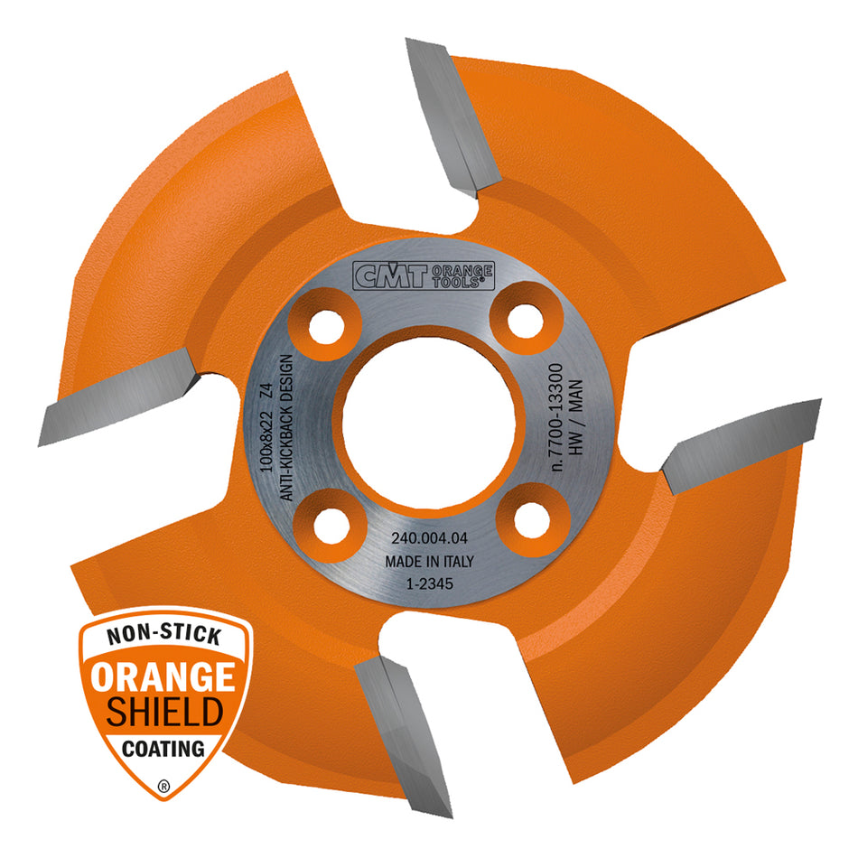 03. CMT Disc de frezat pentru eliminare pungi de rășină (pentru mașini de frezat locaș lamelă) 100x22 Z4           240.004.04