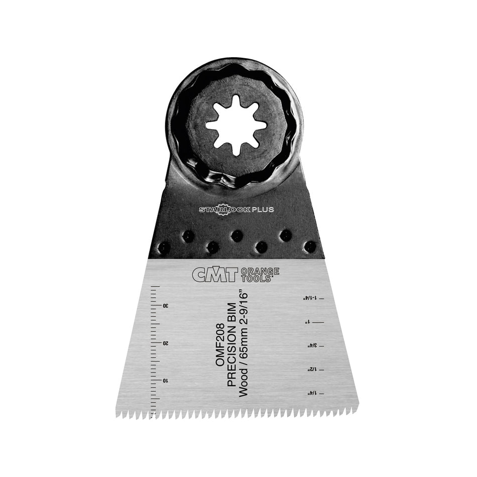 Lamă japoneză zimțată de precizie de 65 mm pentru lemn. Durabilă.