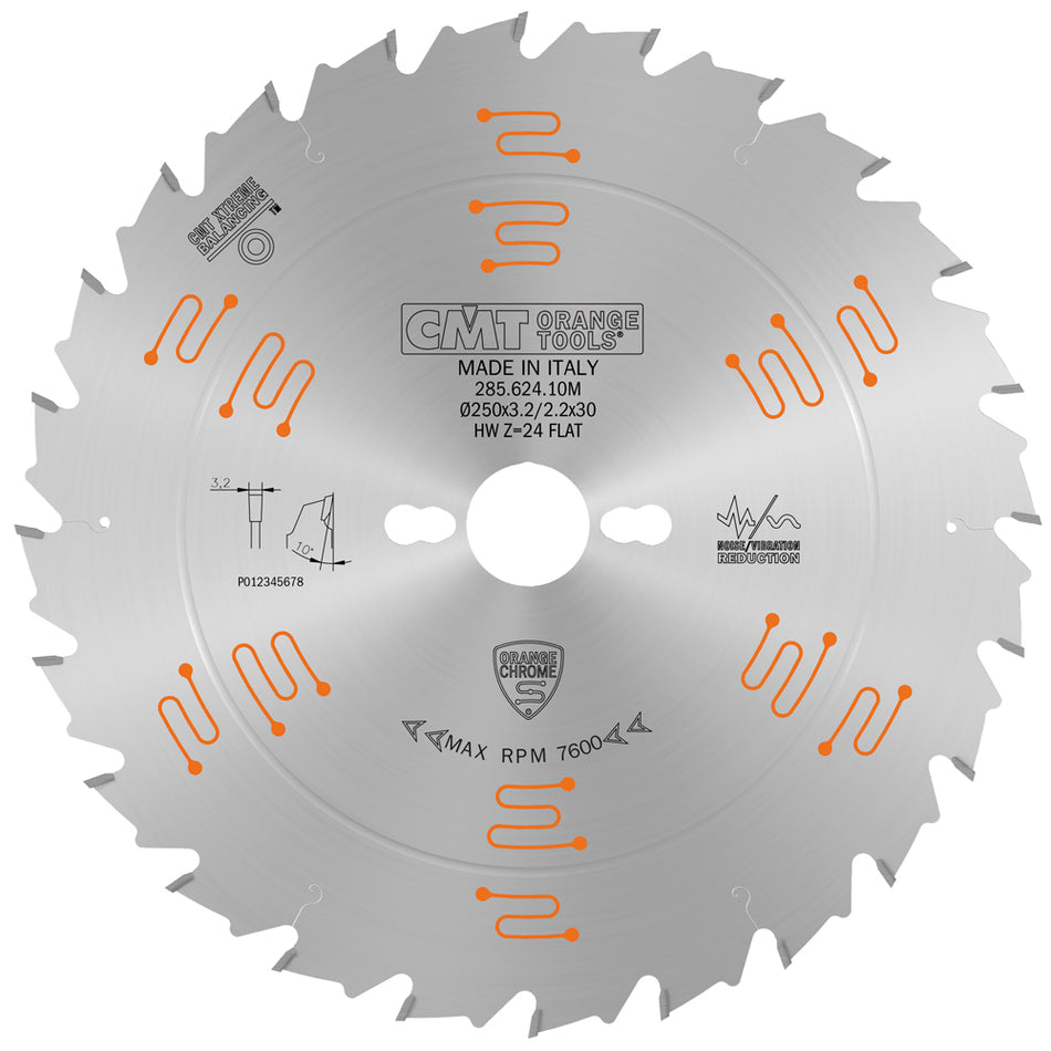 CMT Pânză circulară cromată, silențioasă D=250-400