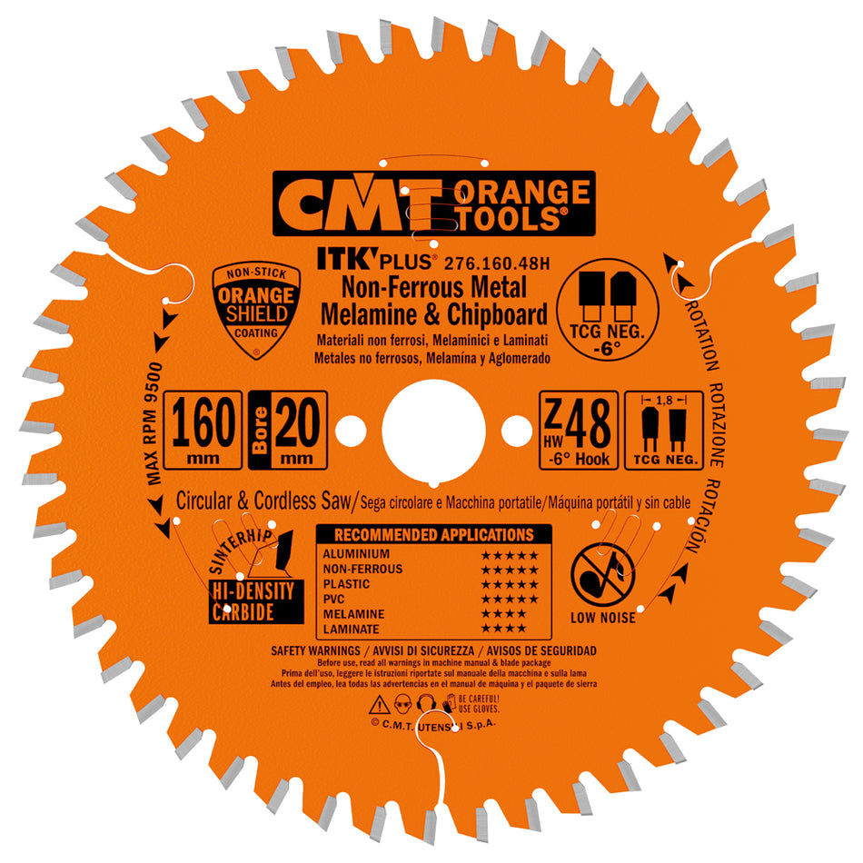 CMT ITK PLUSPânză circulară pentru materiale compozite și neferoase D=160-305 Z=48-96