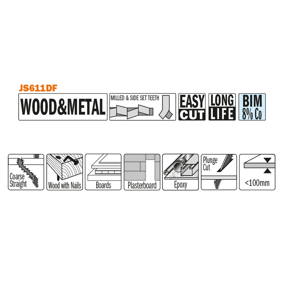 CMT Pânză de fierăstrău sabie industrial pentru rame de ferestre I = 130x19   JS611DF-5