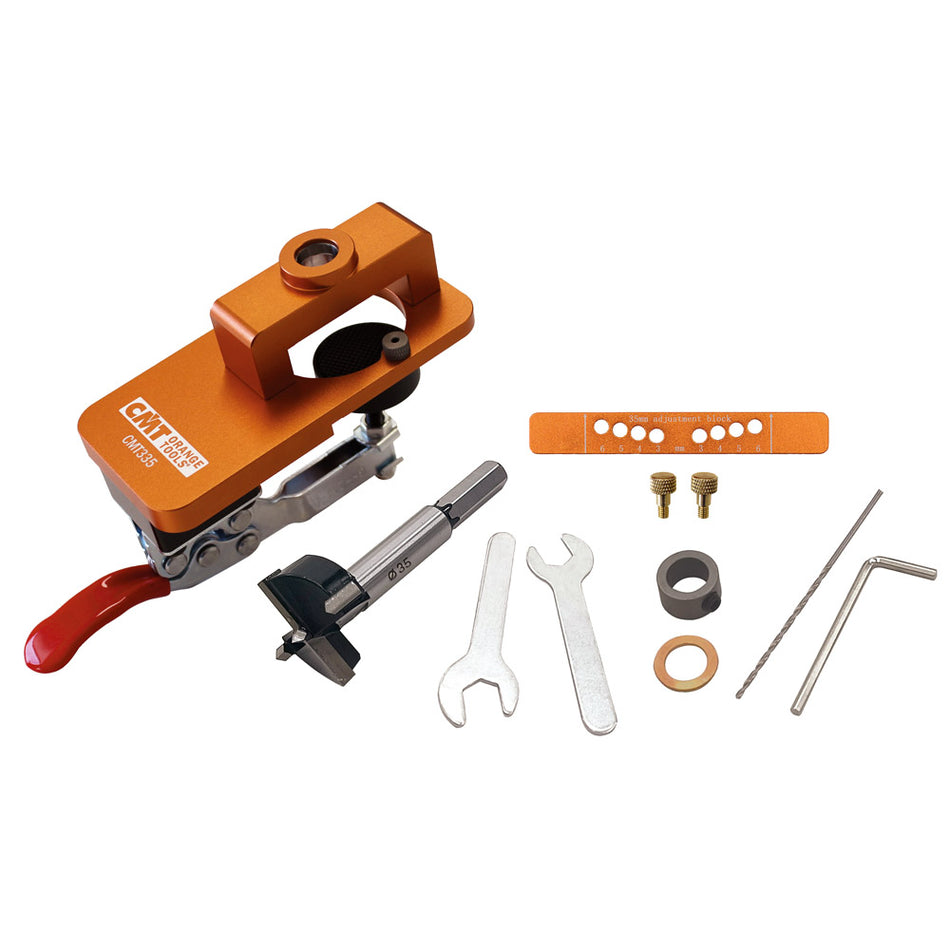 Kit de găurire pentru balamale de 35 mm CMT335