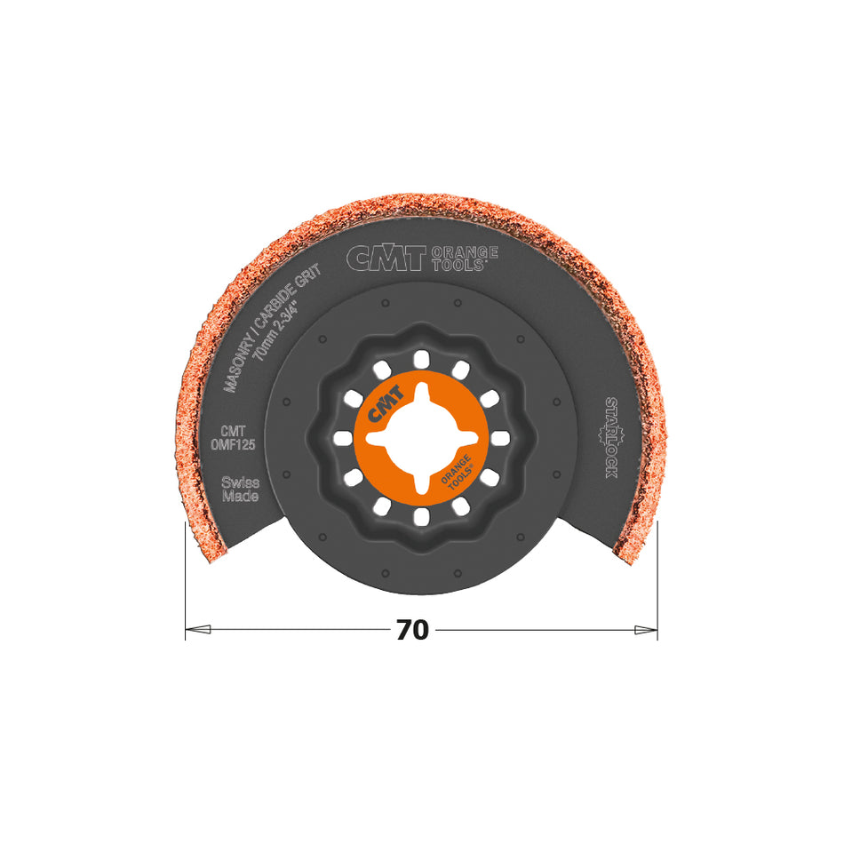 CMT Disc de tăiere subțire de 75 mm cu granulație din carbură - 1/5 buc