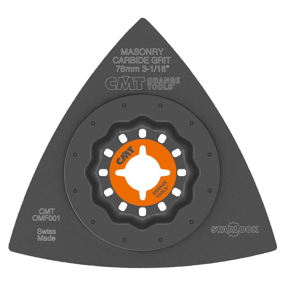 CMT OMF001-X1  Lamă de șlefuit delta cu granulație din carbură de 80 mm - 1 bucată