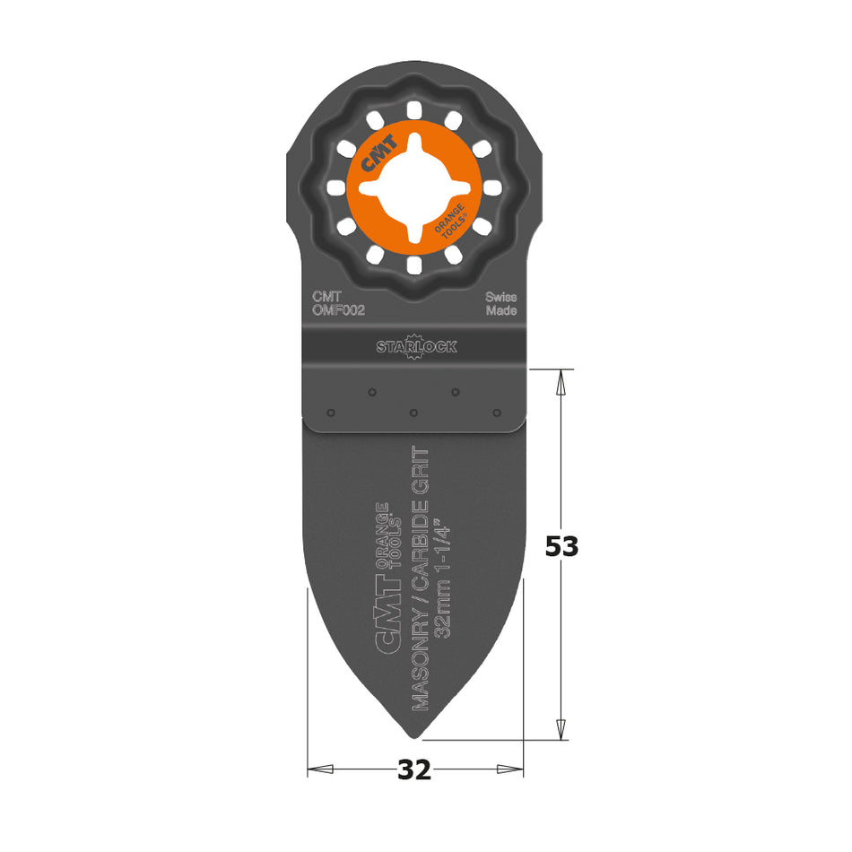 CMT OMF002-X1  Lamă polizor dublu din carbură de 45 mm - 1 buc