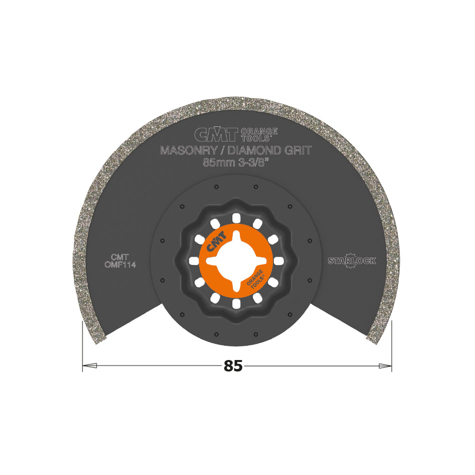 CMT Disc diamantat de 75 mm, durată lungă de viață - 1/5 bucăți