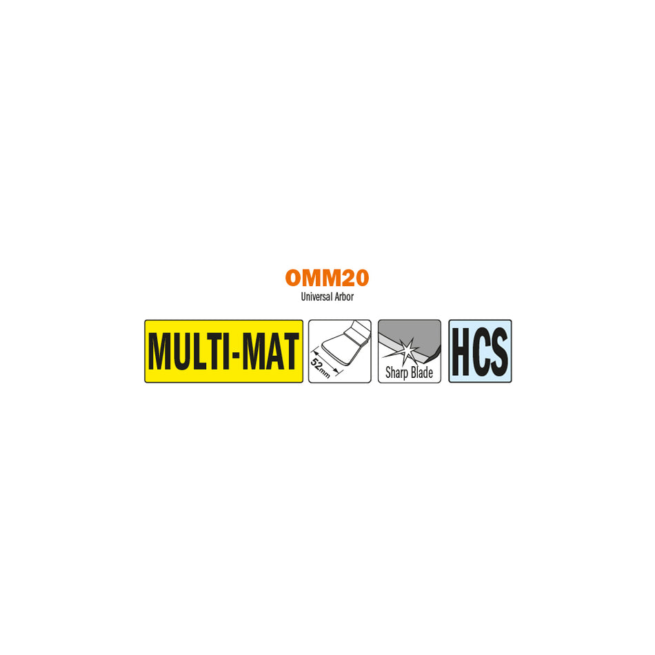 CMT Lamă ascuțită flexibilă 52 mm pentru toate materialele - 1/5 bucată