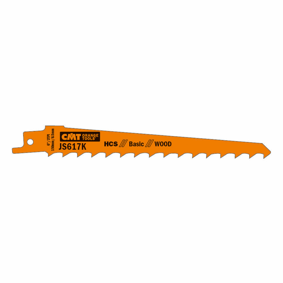 CMT Pânză fierăstrău sabie industrial pentru lemn I = 130x19   JS617K