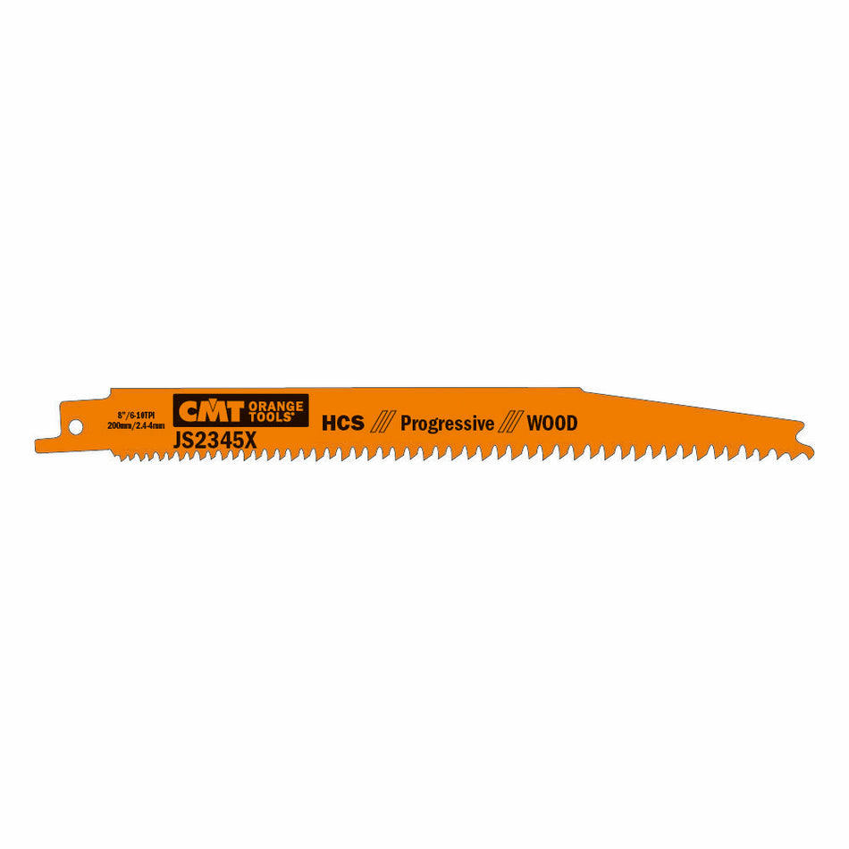 CMT Pânză de fierăstrău sabie industrial pentru lemn și lemn de foc I = 180x19  JS2345X-5