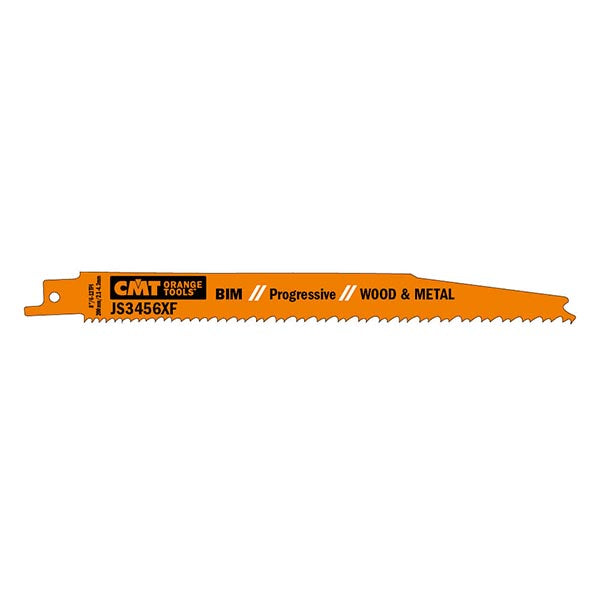 CMT Pânză de fierăstrău sabie industrial pentru tăiere lemn, metal, plastic I = 180x19
