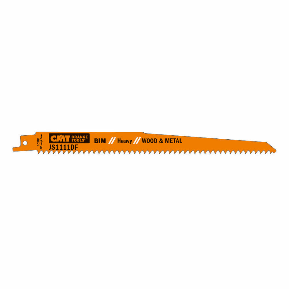 CMT Pânză de fierăstrău sabie industrial pentru lemn, metal, plastic I = 205x19