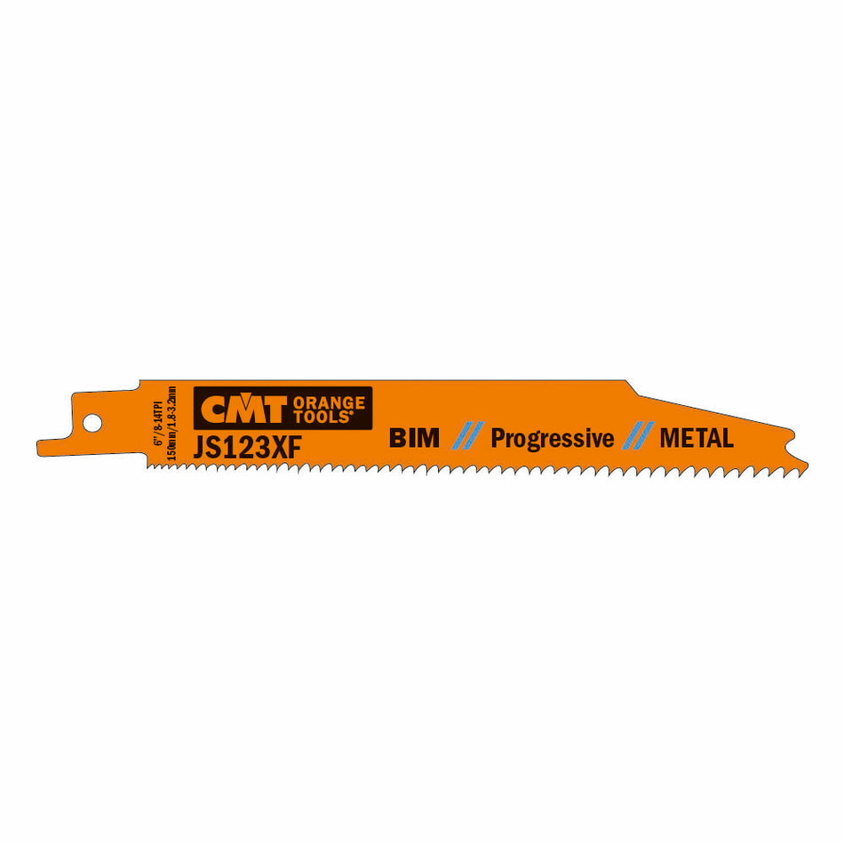CMT Pânză de fierăstrău sabie industrial pentru tăierea tablei I = 130x19   JS123XF-5