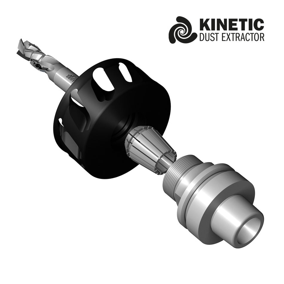 Extractor de praf cinetic