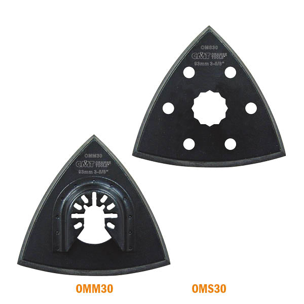 CMT Taplă de șlefuit de 93 mm velcro delta - 1 buc