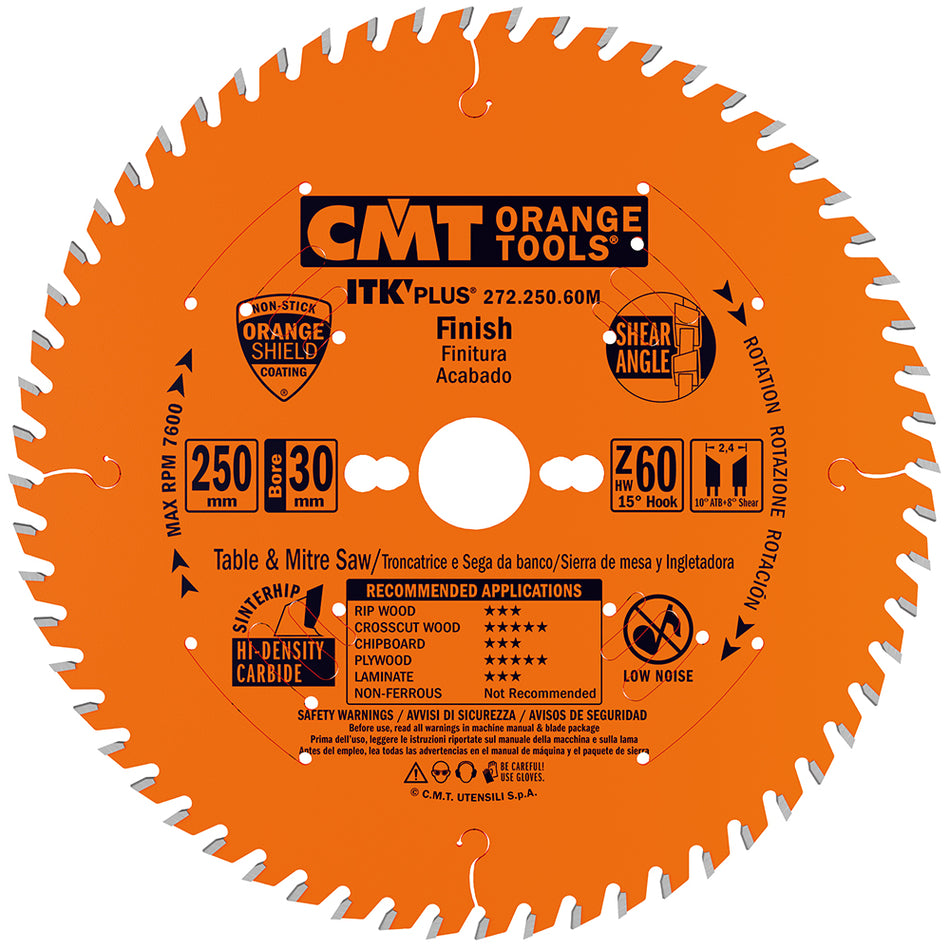 CMT ITK PLUS Pânză circulară pentru tăieri transversale D=136-305 B=10/30