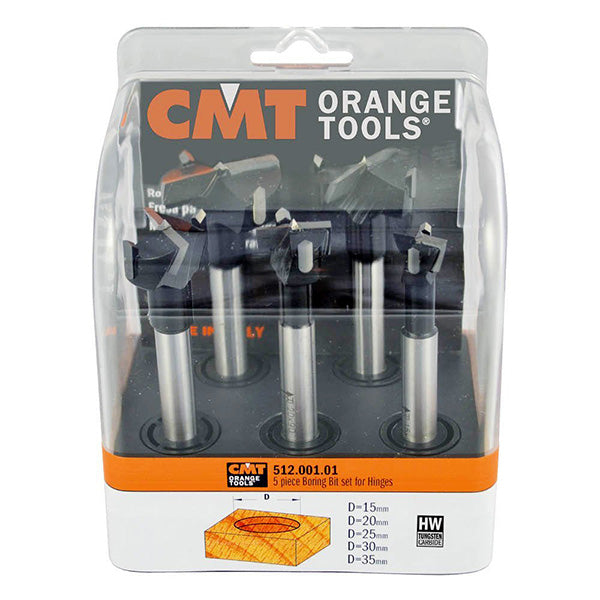 Set de 5 biți pentru balamale cu tijă cilindrică   512.001.01