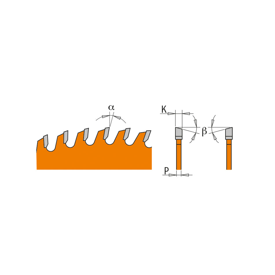 CMT Pânză circulară pentru executat caneluri de 3-6 mm 150x30 Z36