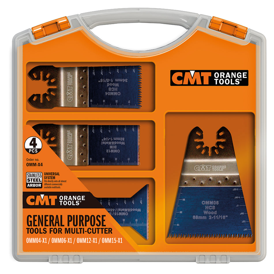 CMT OMM-X4 Set scule universale din 4 piese cu fixare UNIVERSALĂ