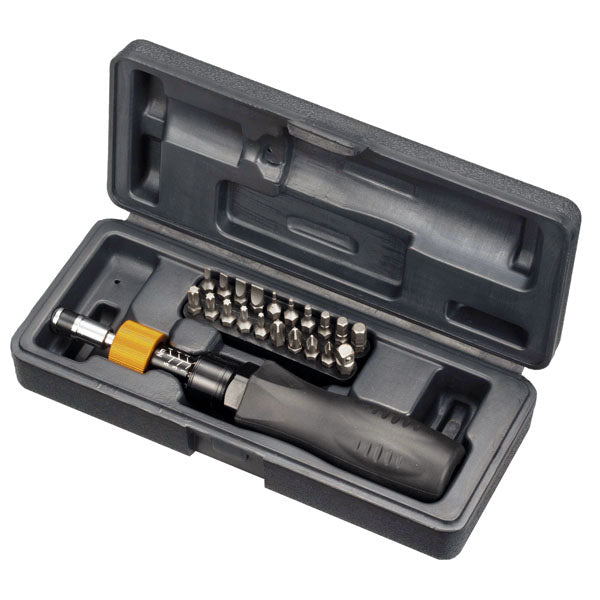 CMT Șurubelniță dinamometrică , set de 20, Hex = 1/4 "Nm = 1-6   TW-006