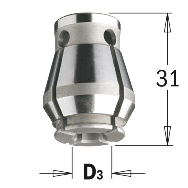 Pinse biconice pentru mandrine 123