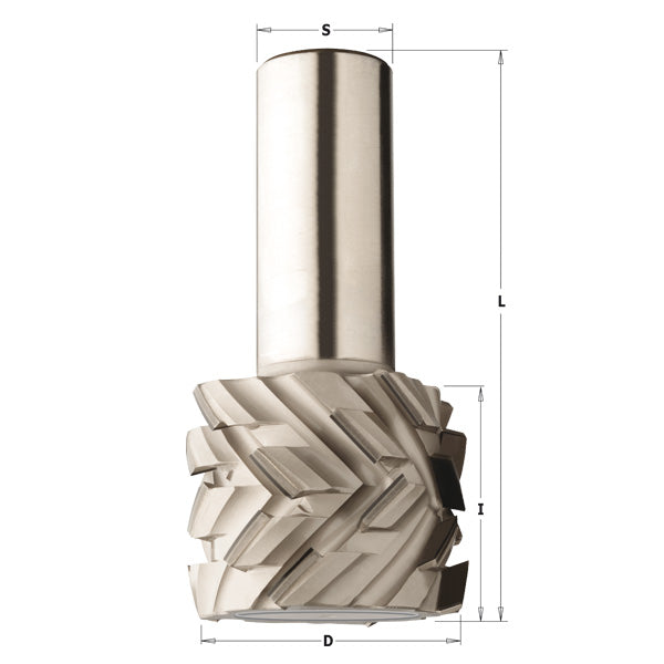 CMT Freză industrială diamantată pentru nut cu unghi de așchiere de 40 grd.