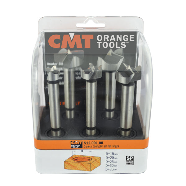 Set de 5 biți pentru balamale cu tijă cilindrică     512.001.00