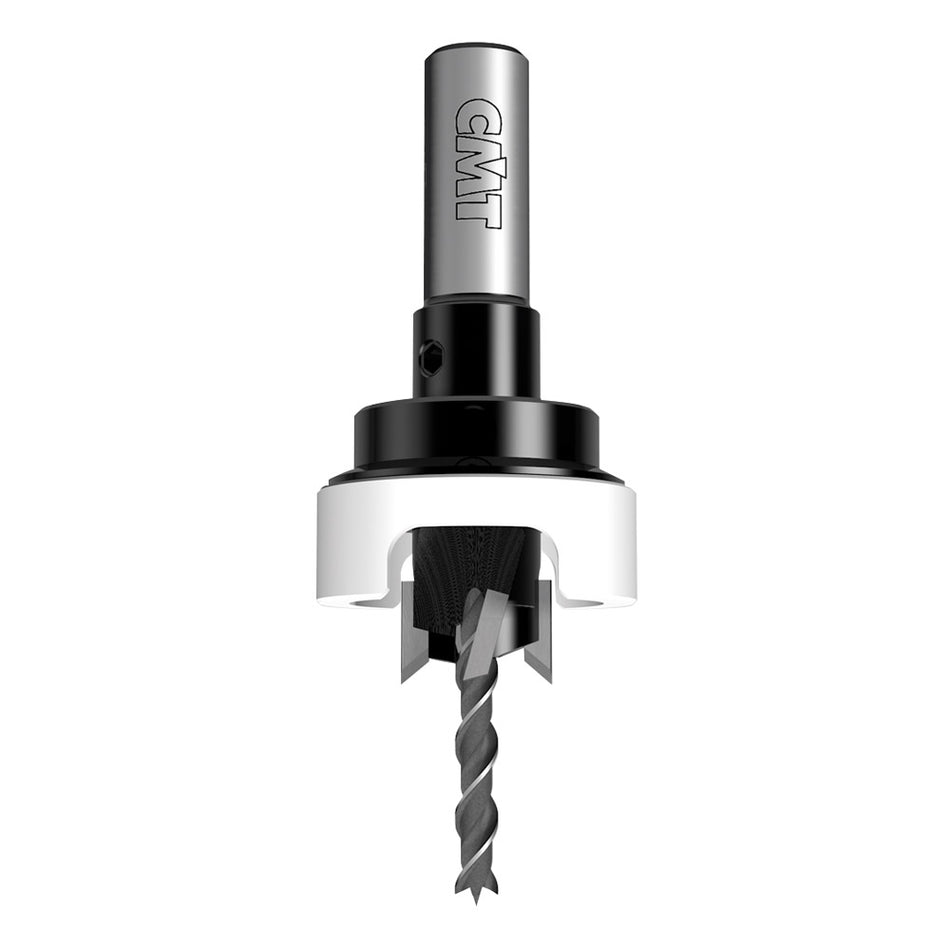 CMT Coadă adaptor burghiu -adâncitor la 90° cu limitator de adâncime