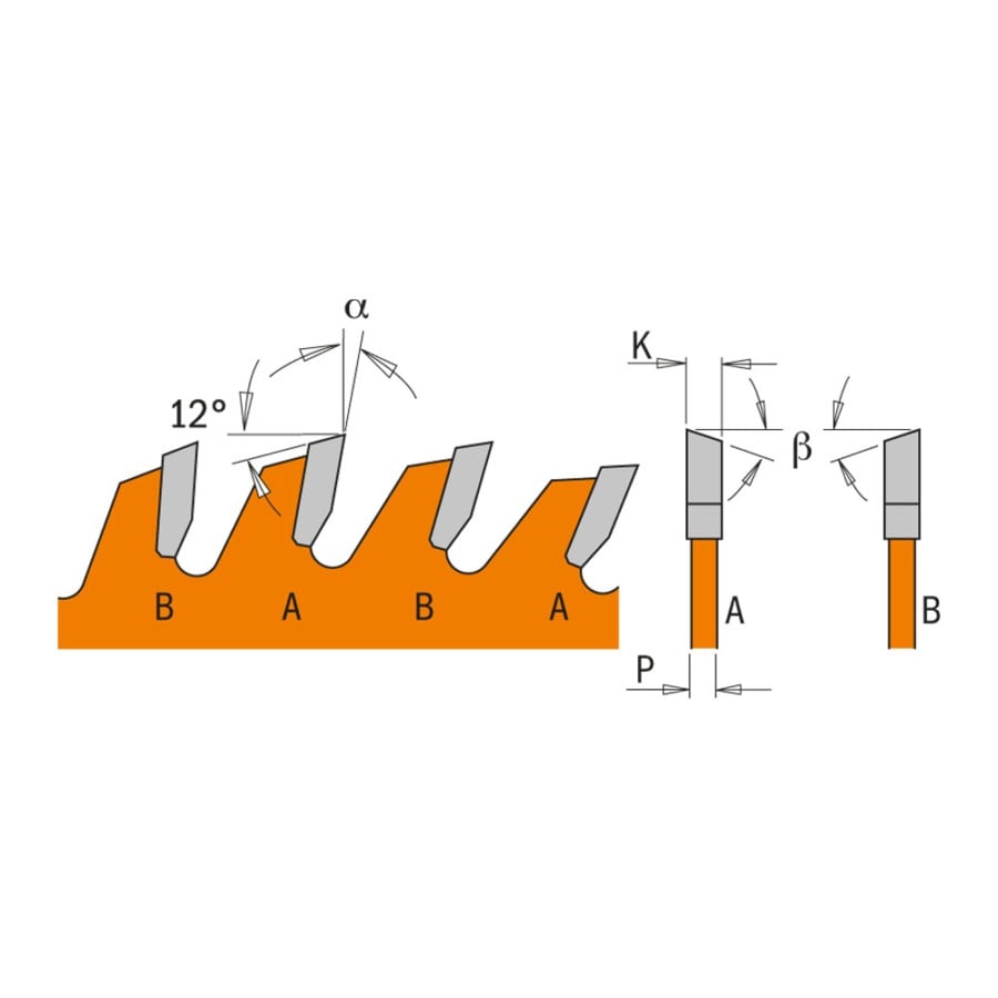 Panza circulara CMT 250x2.4x30 Z=45 - 271.250.42M